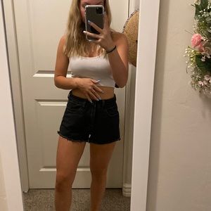 shein black shorts
